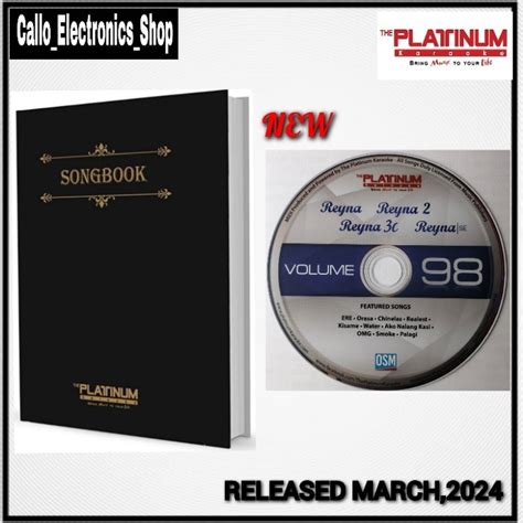 reyna 3c songbook|Platinum Reyna 3c New Updated Volume 96 CD with Songbook..
